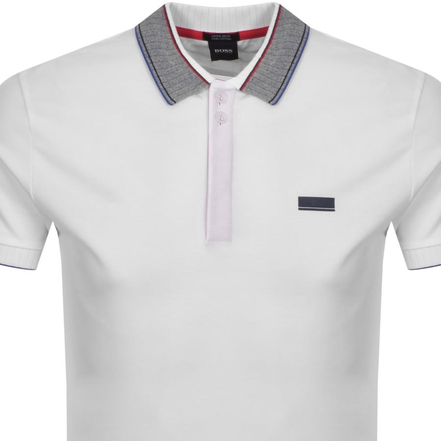 Alternative Image for ProductBOSS Paddy 1 Polo T Shirt White2